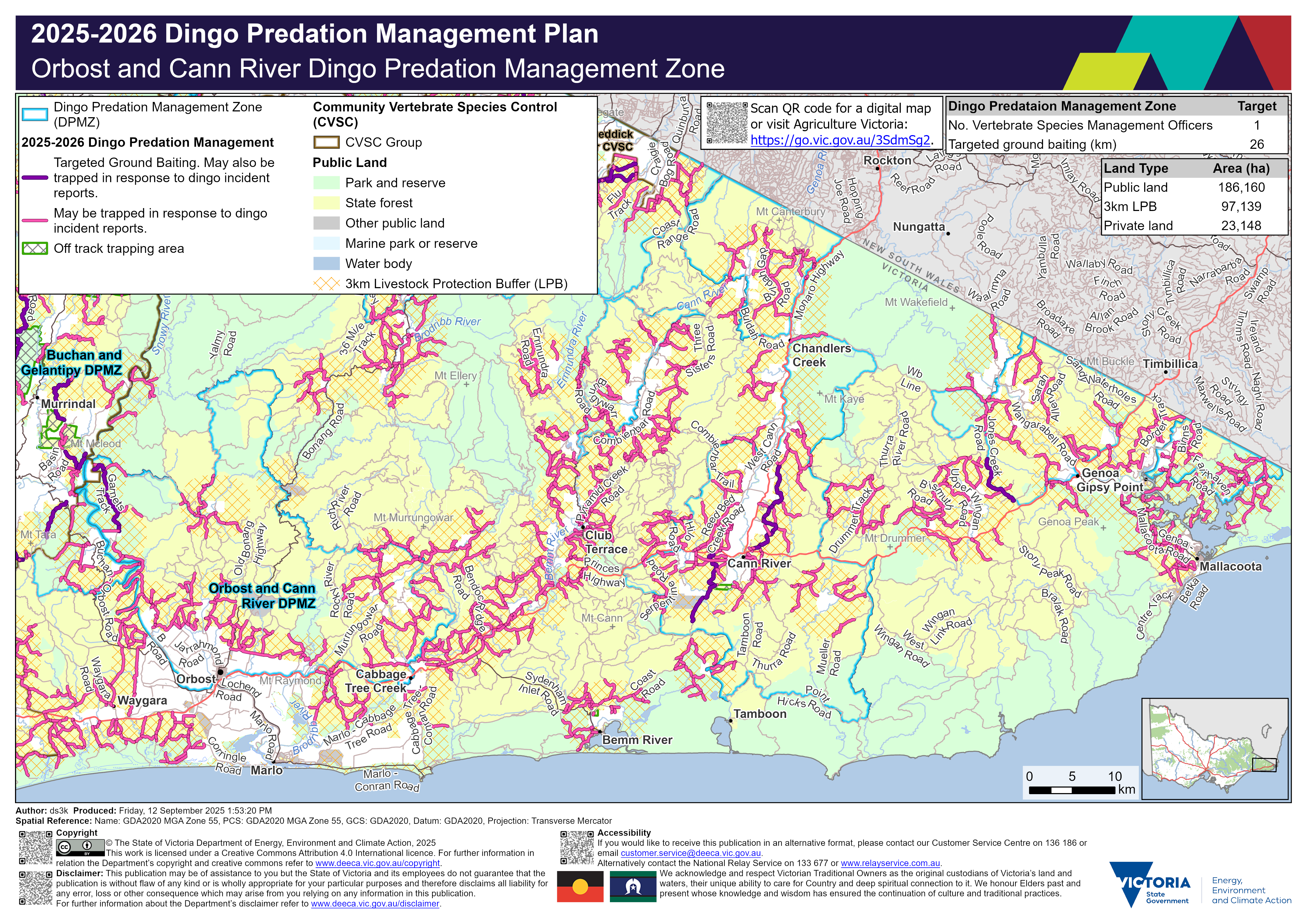 Orbost Cann River DPMZ 2025 2026