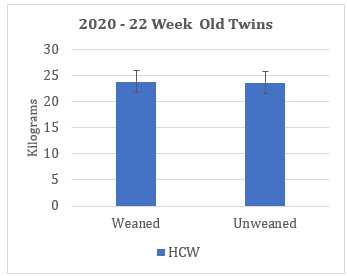 2020 - 2022 week old twins HCW