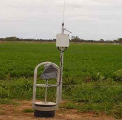 A typical fully automated irrigation riser