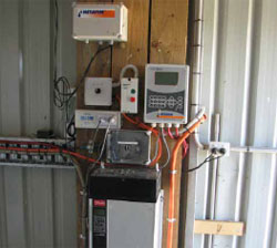 Sub-surface drip electrical control equipment