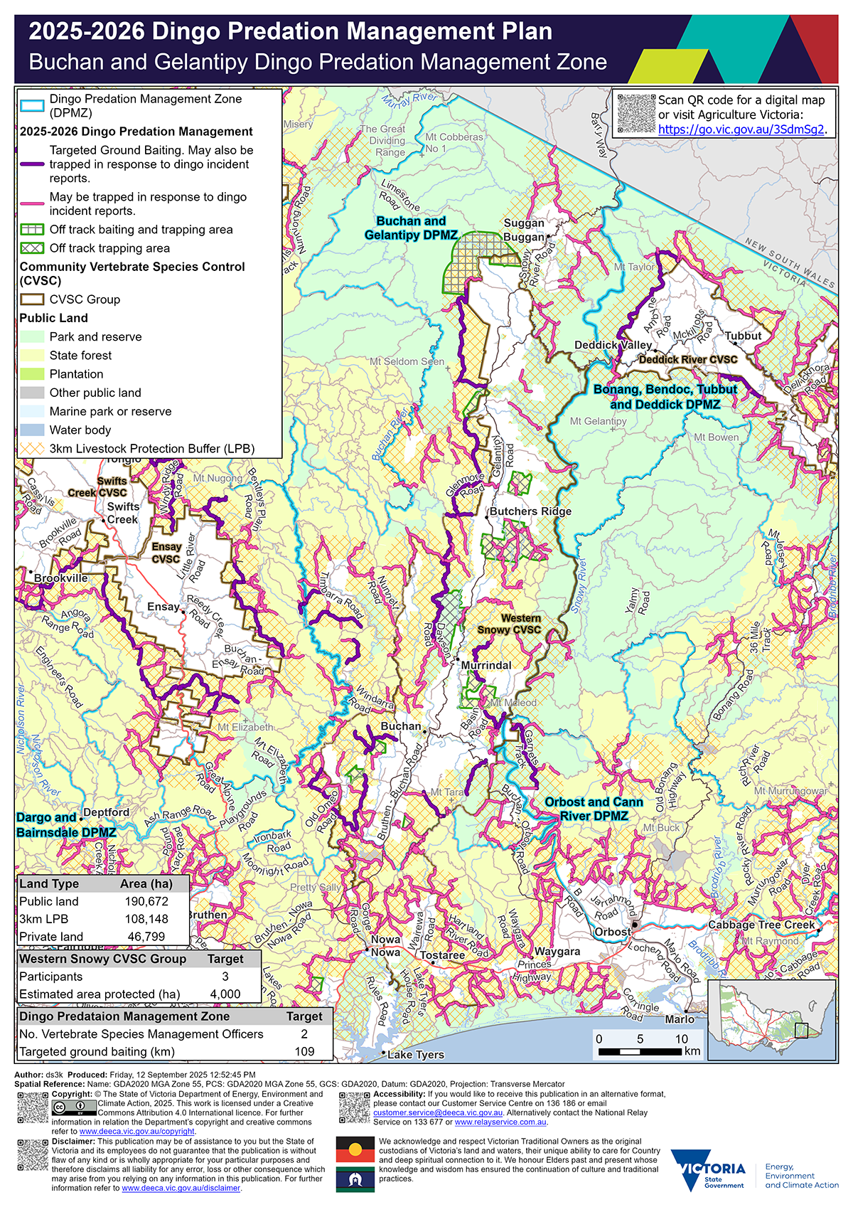 Buchan and Gelantipy DPMZ map for 2025–26