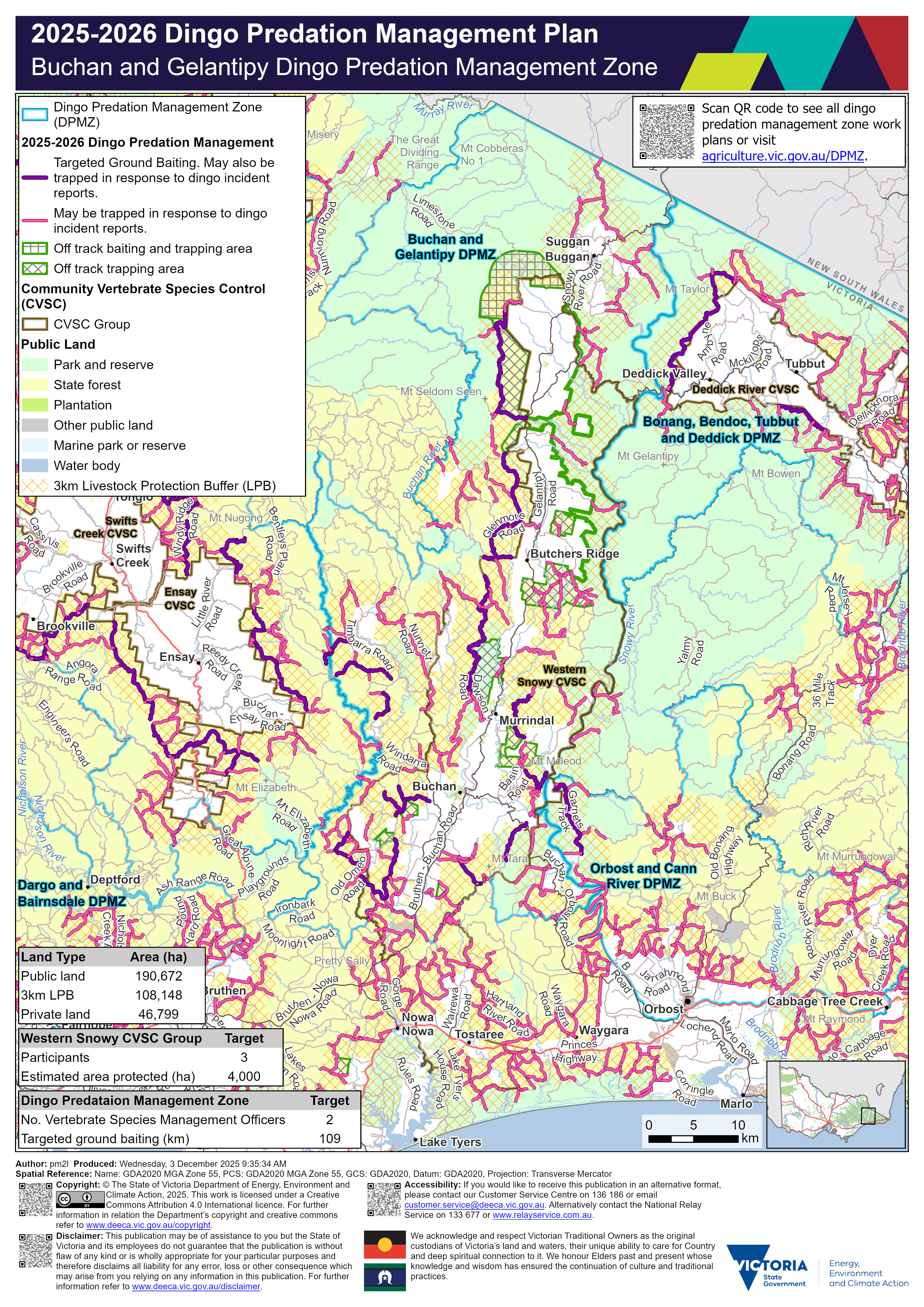 Buchan and Gelantipy DPMZ map for 2025&ndash;26
