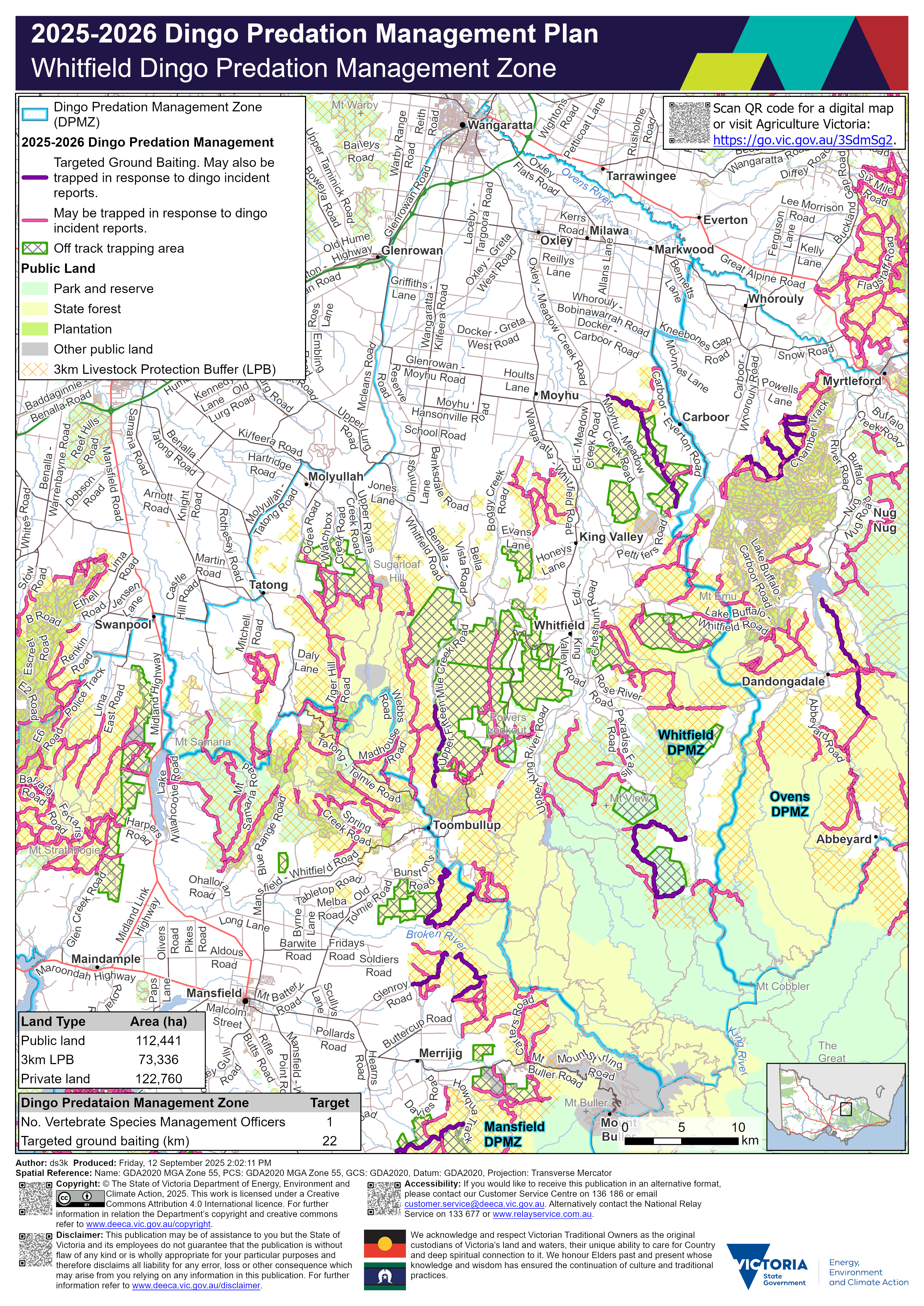 Whitfield DPMZ 2025 2026