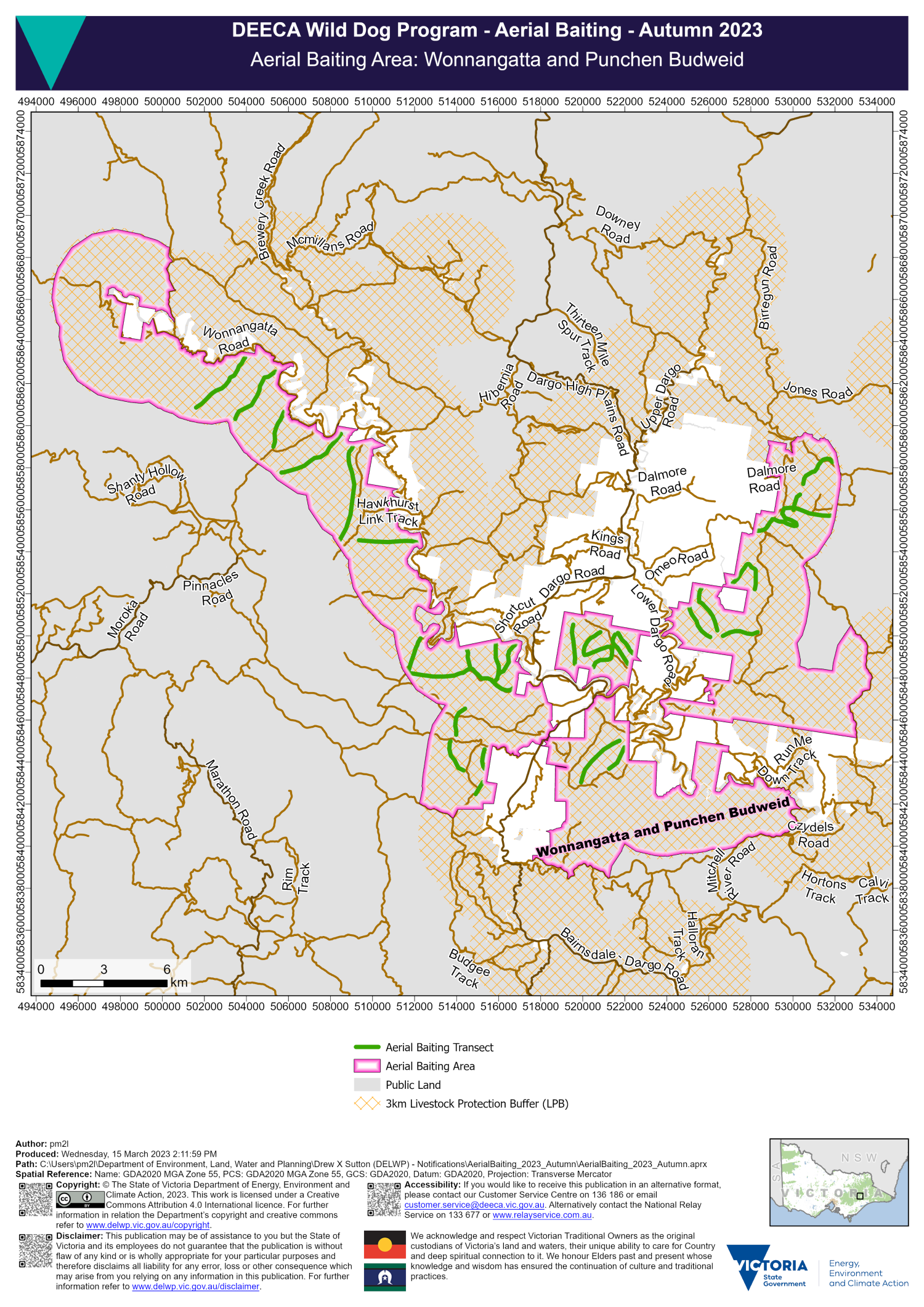 Wonnangatta and Punchen Budweid aerial baiting area | Aerial baiting in ...