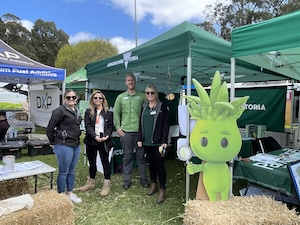 Agriculture Victoria staff at a biosecurity quest event