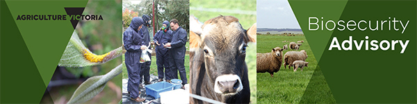 Biosecurity Advisory banner