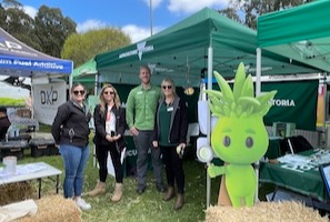 Agriculture Victoria staff at a biosecurity quest event