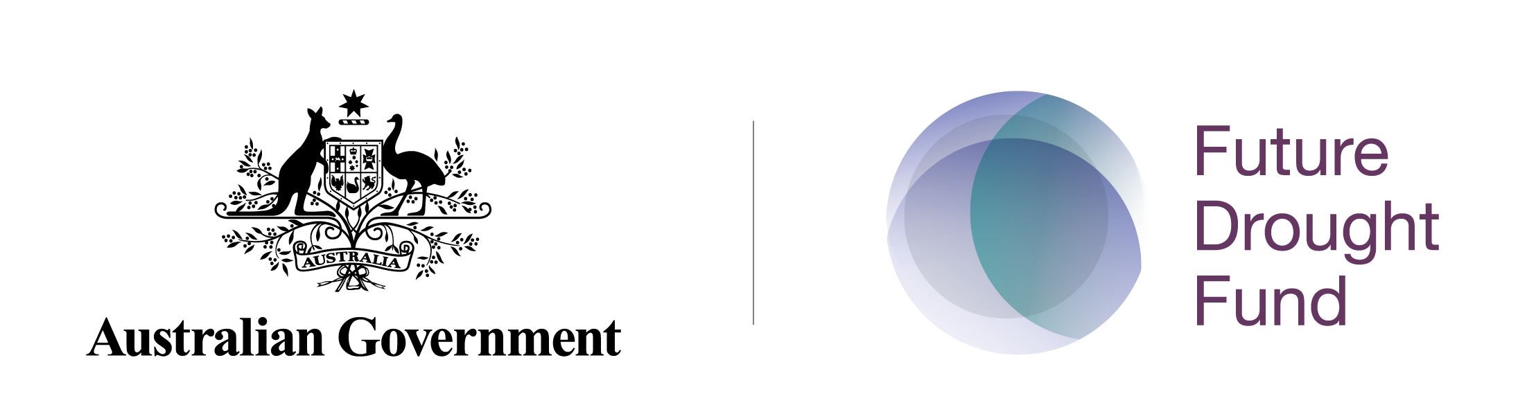 Australian Government and Future Drought fund logos