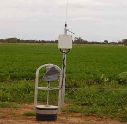 A typical fully automated irrigation riser