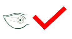 The correct position of the tage on the cattle. 