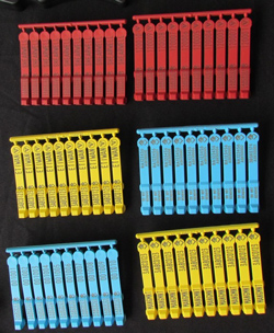 Photo of readable ear tags.